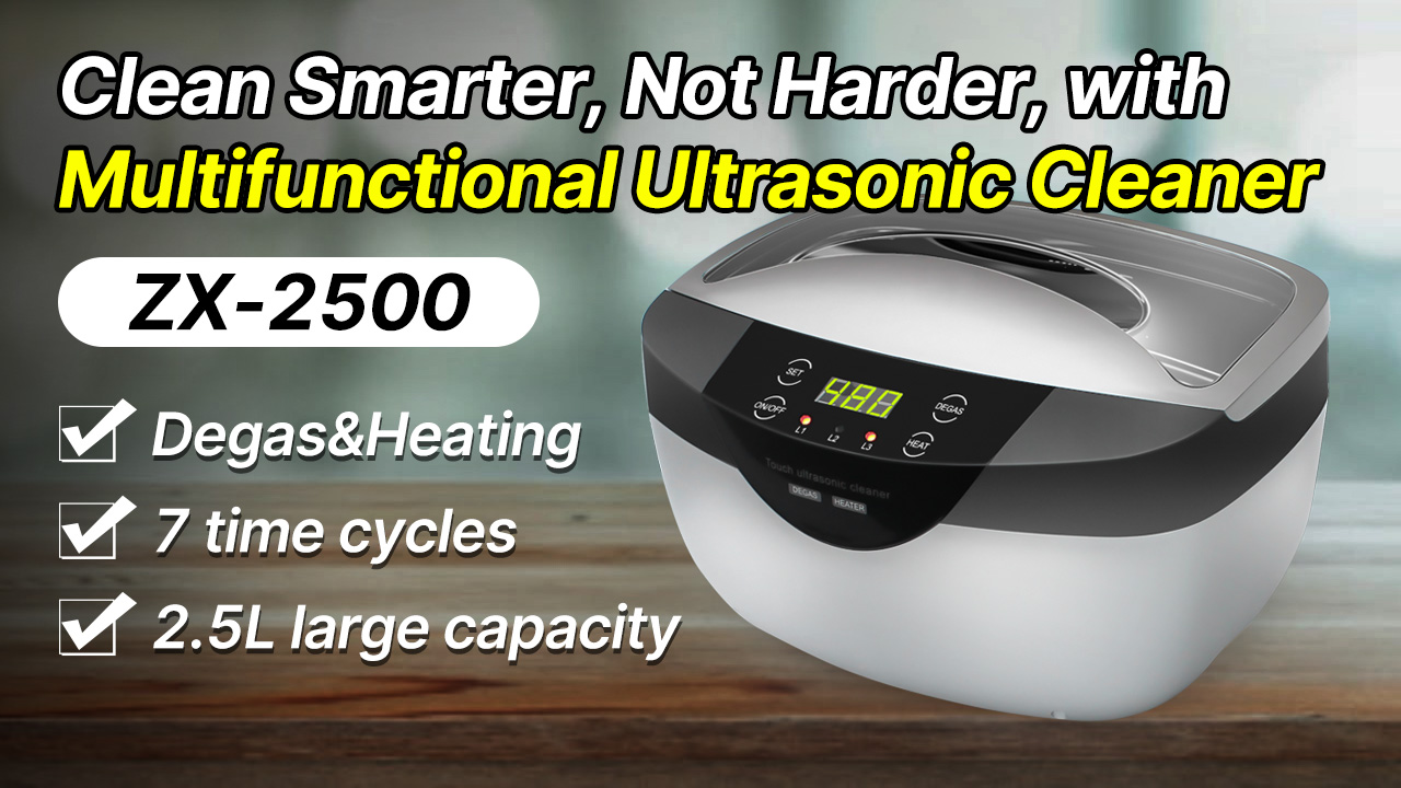 2.5 Liter Ultrasonic Cleaner